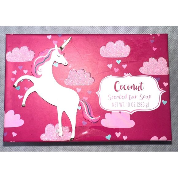 Unicorn Coconut Scented Bar Soap 10 Oz - Picture 1 of 3